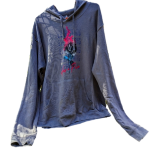 ZUNI Men's Graphic Hoodie 80% cotton 20% polyester SZ 2XL Very good condition